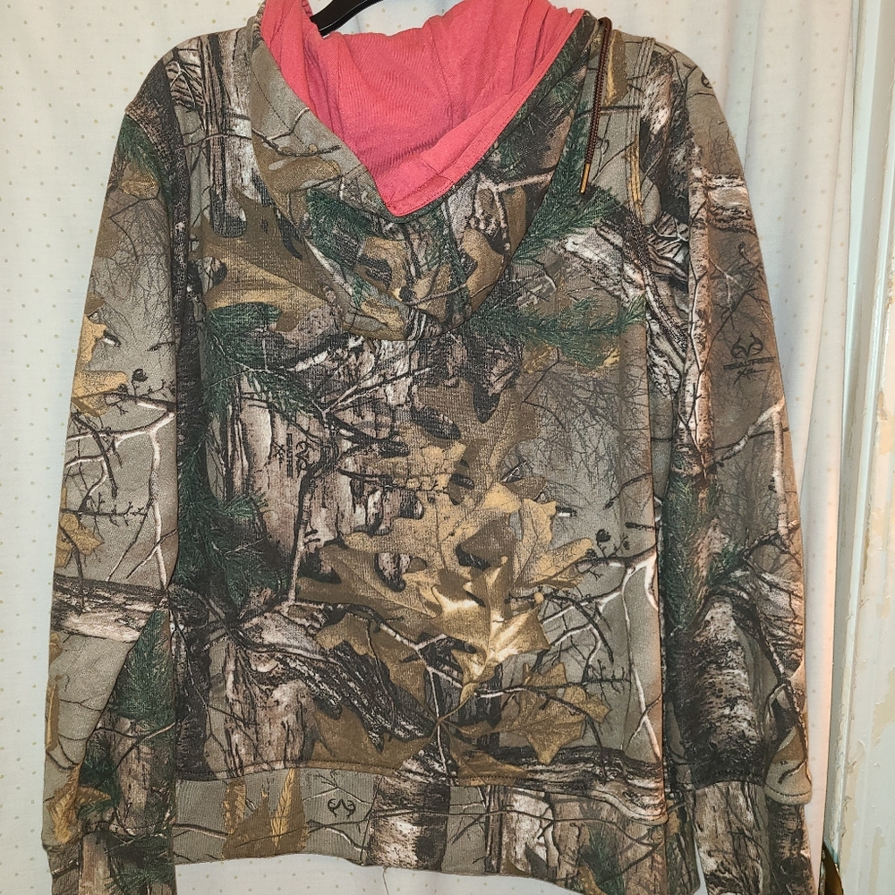 Ladies Carhartt zip front hoodie